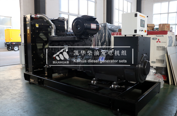 内蒙古物流400KW上柴发电机组成功出厂