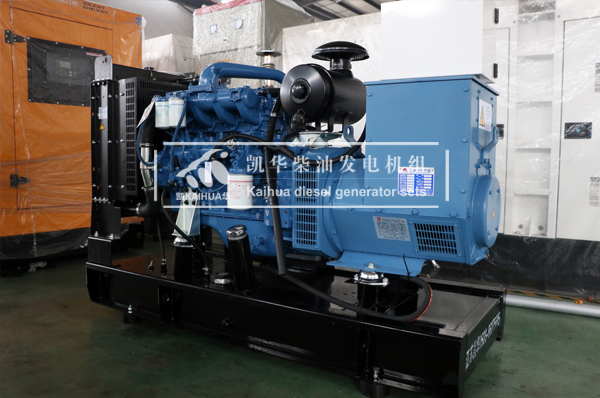 出口新加坡的两台50KW玉柴发电机组成功出厂