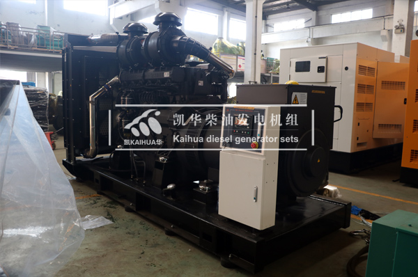 上海智能科技500KW上柴发电机组成功出厂