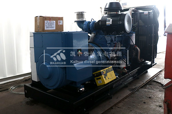 威海客户订购的500kw玉柴发电机组成功出厂