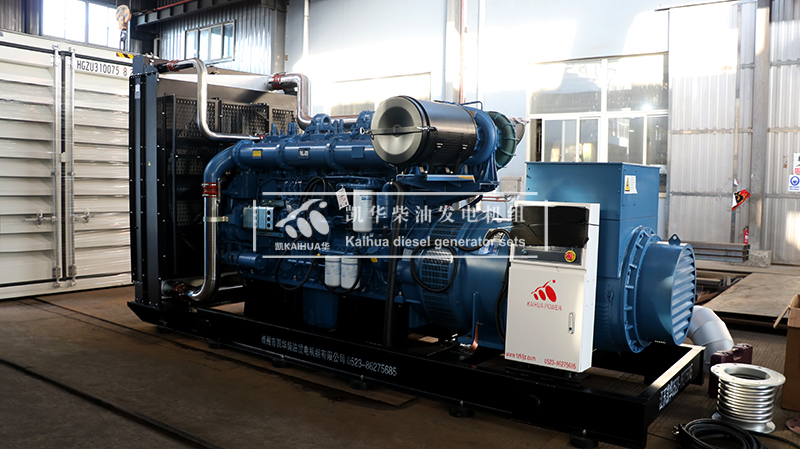 安庆一台800KW玉柴柴油发电机组今日成功出厂